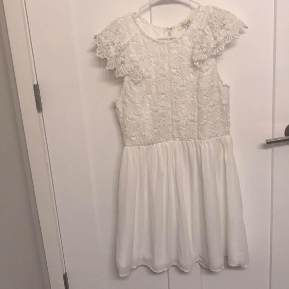 White dress